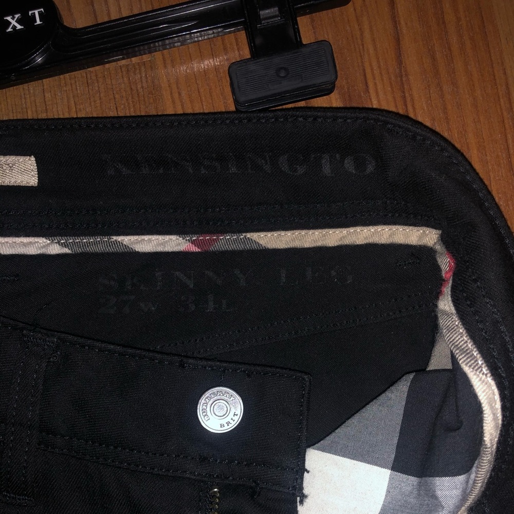 Black Burberry Jeans
